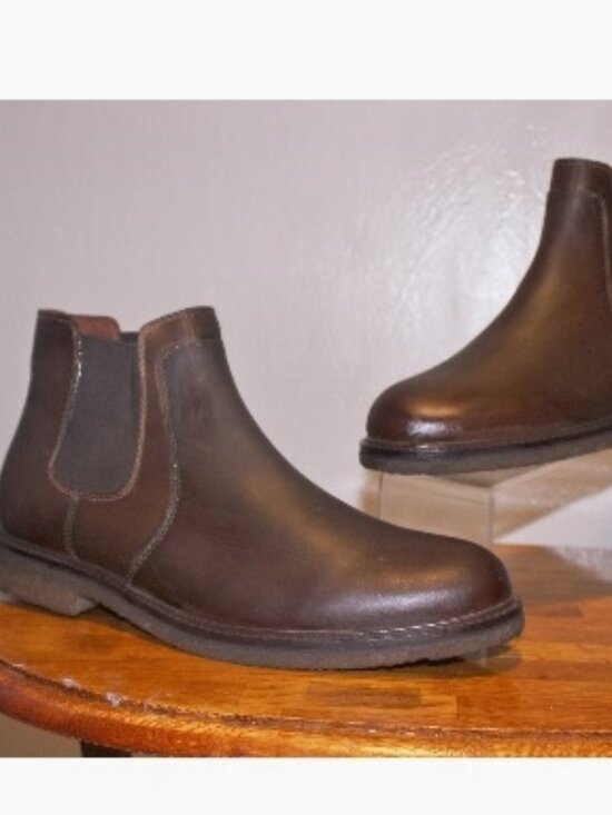 Cole Haan Other - $228 COLE HAAN Sheepskin Memory Foam Chelsea Boot Slip Ons Made in India 10 LkNw